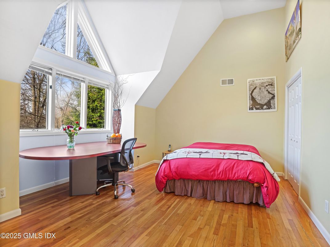 Bedroom, Home Office, Interior, Wood Texture Flooring