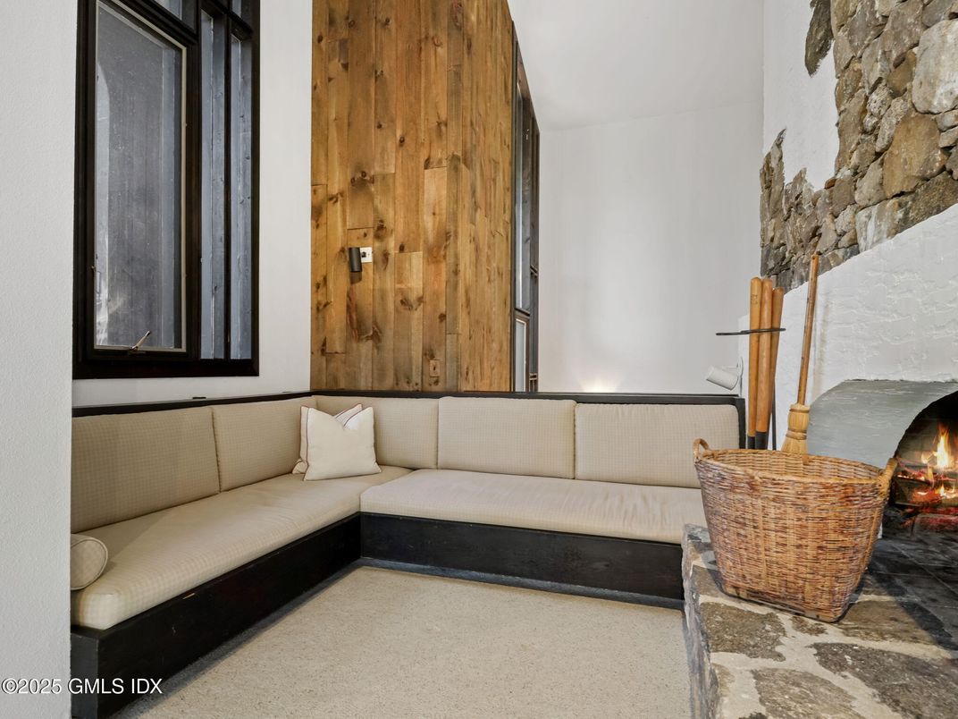 Interior, Stone Walls, Wooden Walls