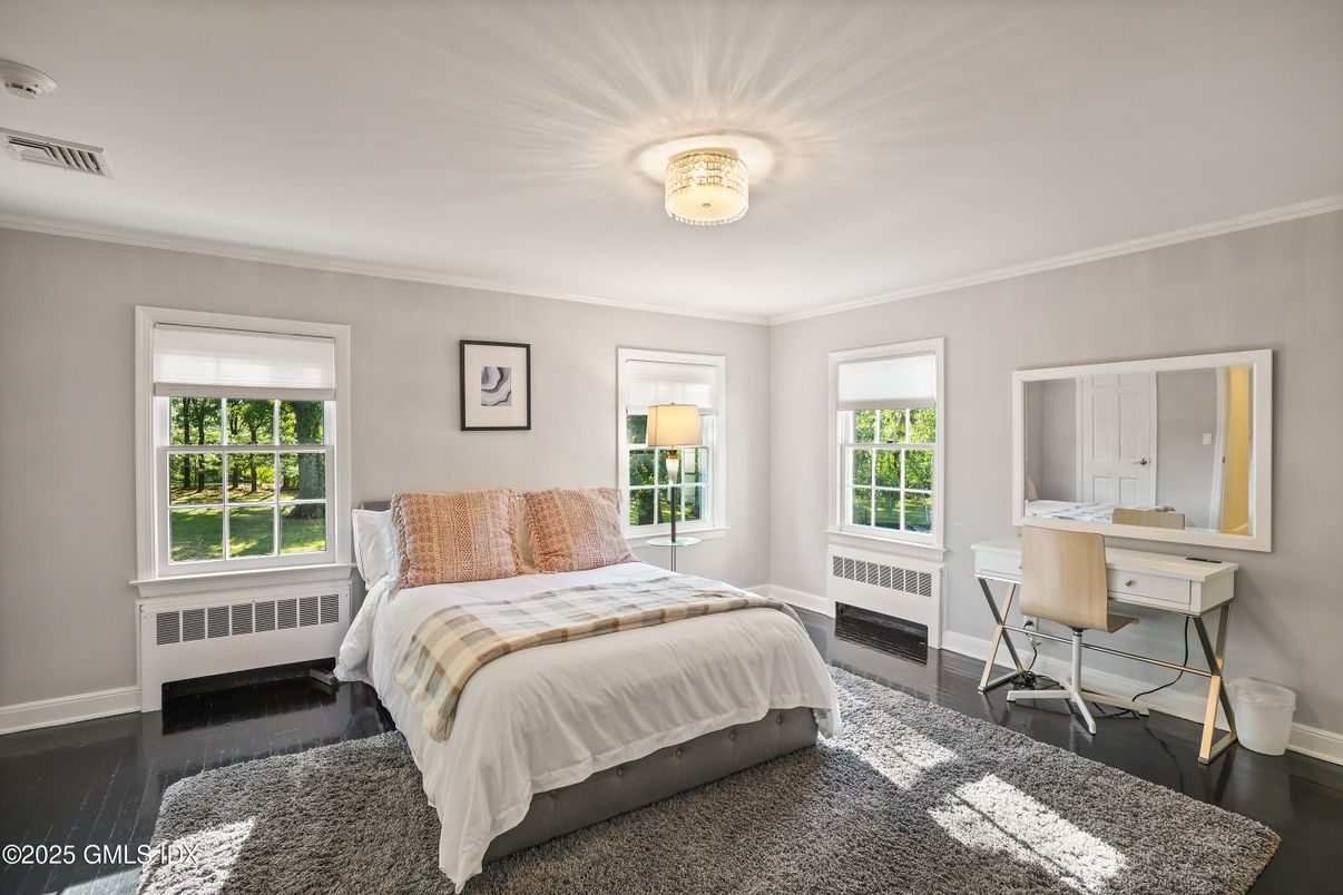 Bedroom, Home Office, Interior, Wood Texture Flooring