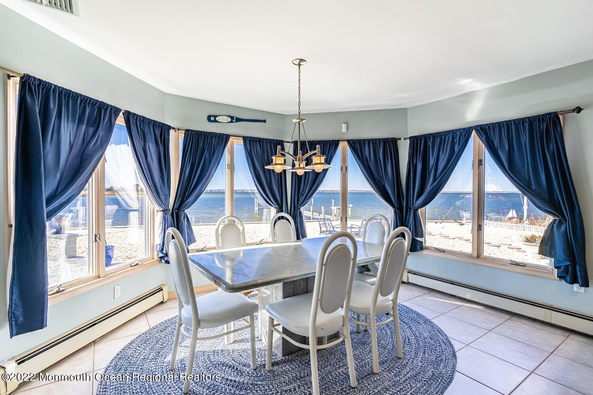 Dining room, Interior, Water