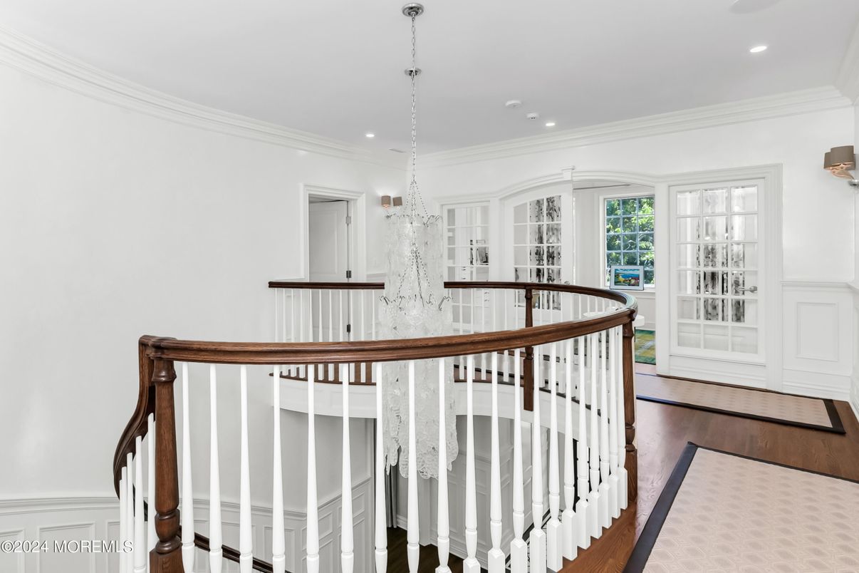Chandelier, Interior, Recessed Lighting, Wood Texture Flooring