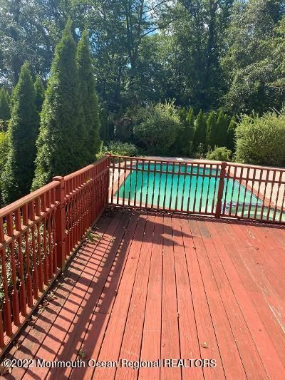 Exterior, Pool, Wood Texture Flooring