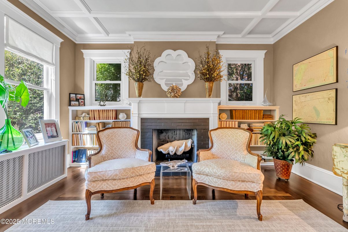 Fireplace, Interior, Wood Texture Flooring