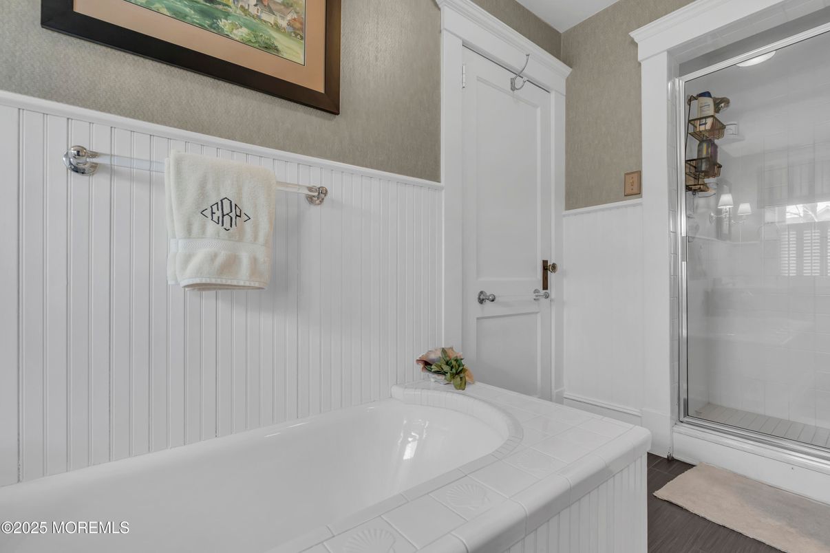 Bathroom, Glass Shower, Interior, Tile Countertops