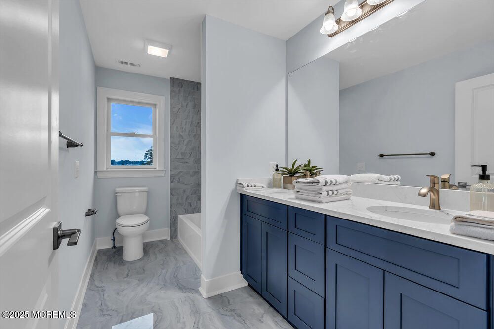 Bathroom, Dual Sink Vanities, Interior, Marble, Marble Walls