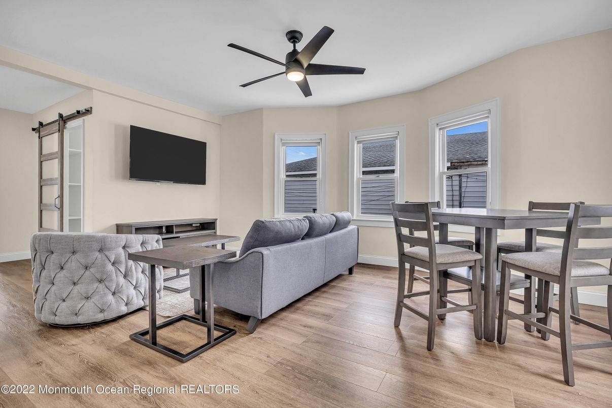 Dining room, Interior, Wood Texture Flooring
