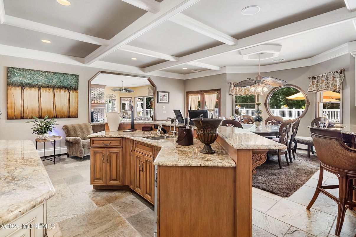 Dining room, Interior, Living room, Recessed Lighting