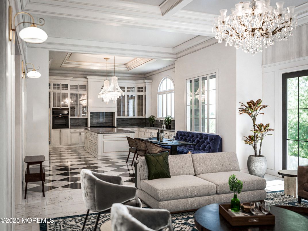 Chandelier, Interior, Living room, Marble, Pendant Lights