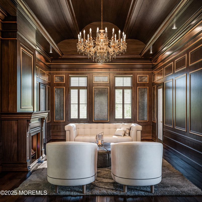 Chandelier, Interior, Living room, Wooden Ceilings, Wood Texture Flooring, Wooden Walls