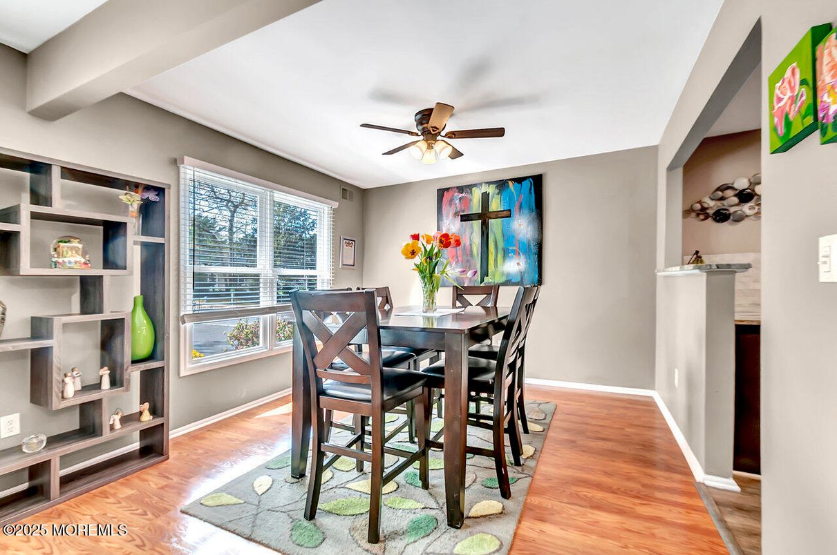 Dining room, Interior, Wood Texture Flooring