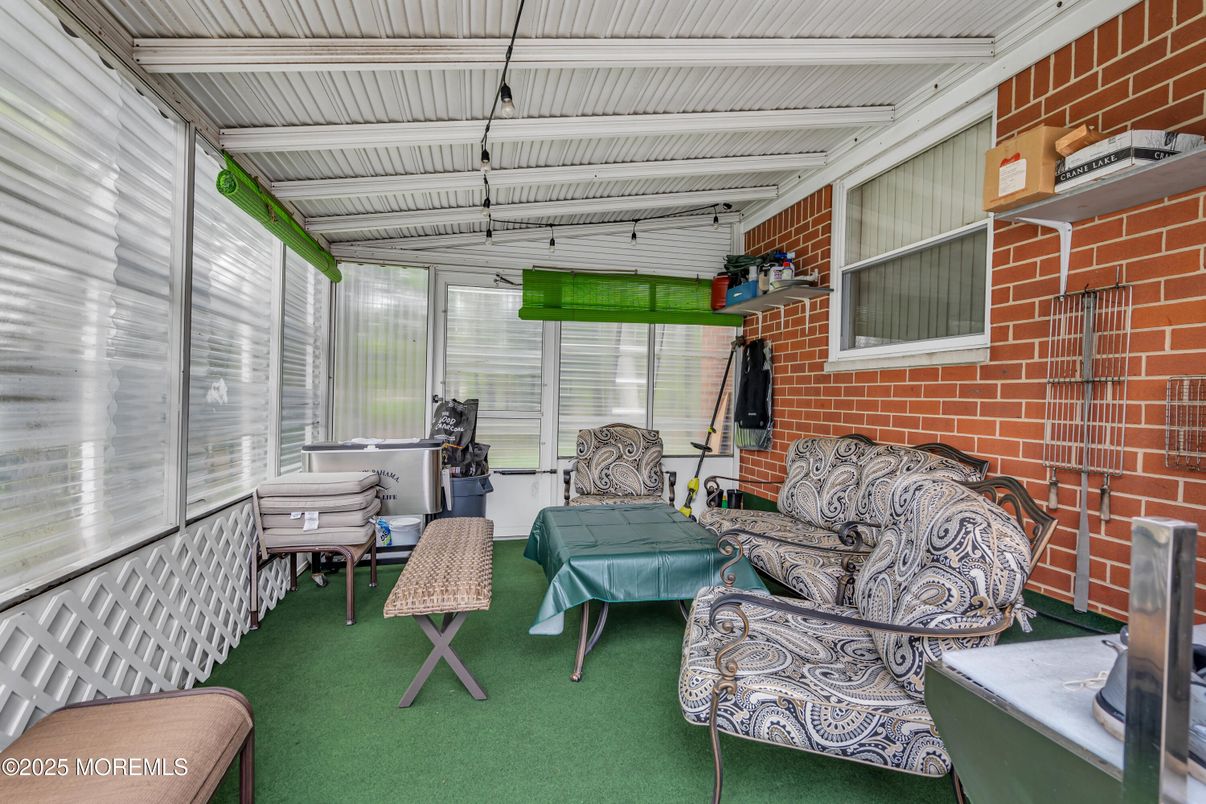 Home Office, Interior, Stone Walls