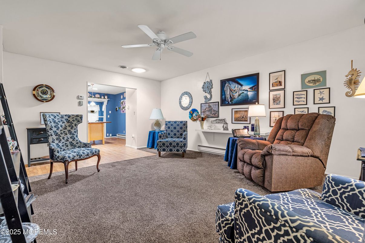 Home Office, Interior, Living room, Recessed Lighting