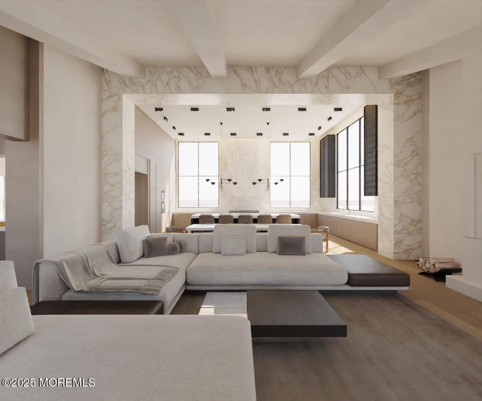 Interior, Living room, Marble Walls