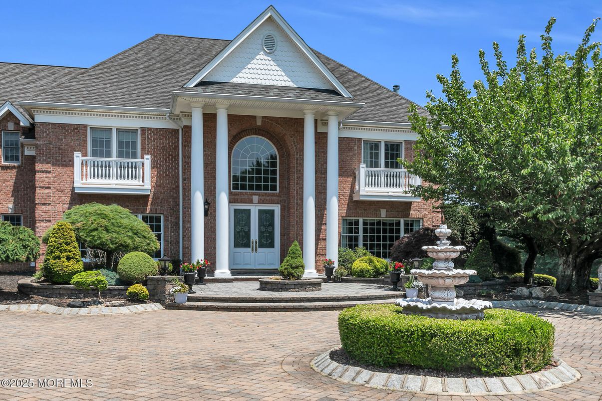 Exterior, Facade, Brick Facade, French Provincial