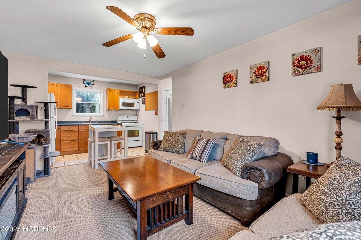 Interior, Kitchen, Living room