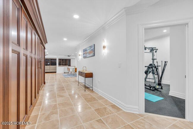 Fitness Equipment, Interior, Recessed Lighting