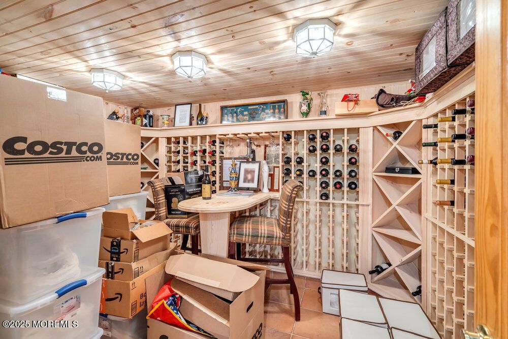 Interior, Wine Storage, Wooden Ceilings