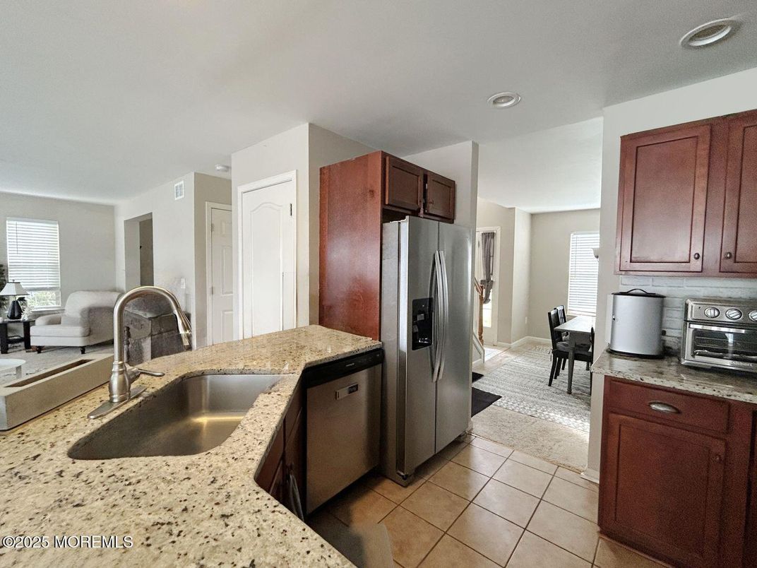 Dining room, Interior, Kitchen, Recessed Lighting
