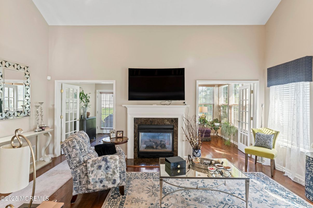 Fireplace, Interior, Living room, Wood Texture Flooring