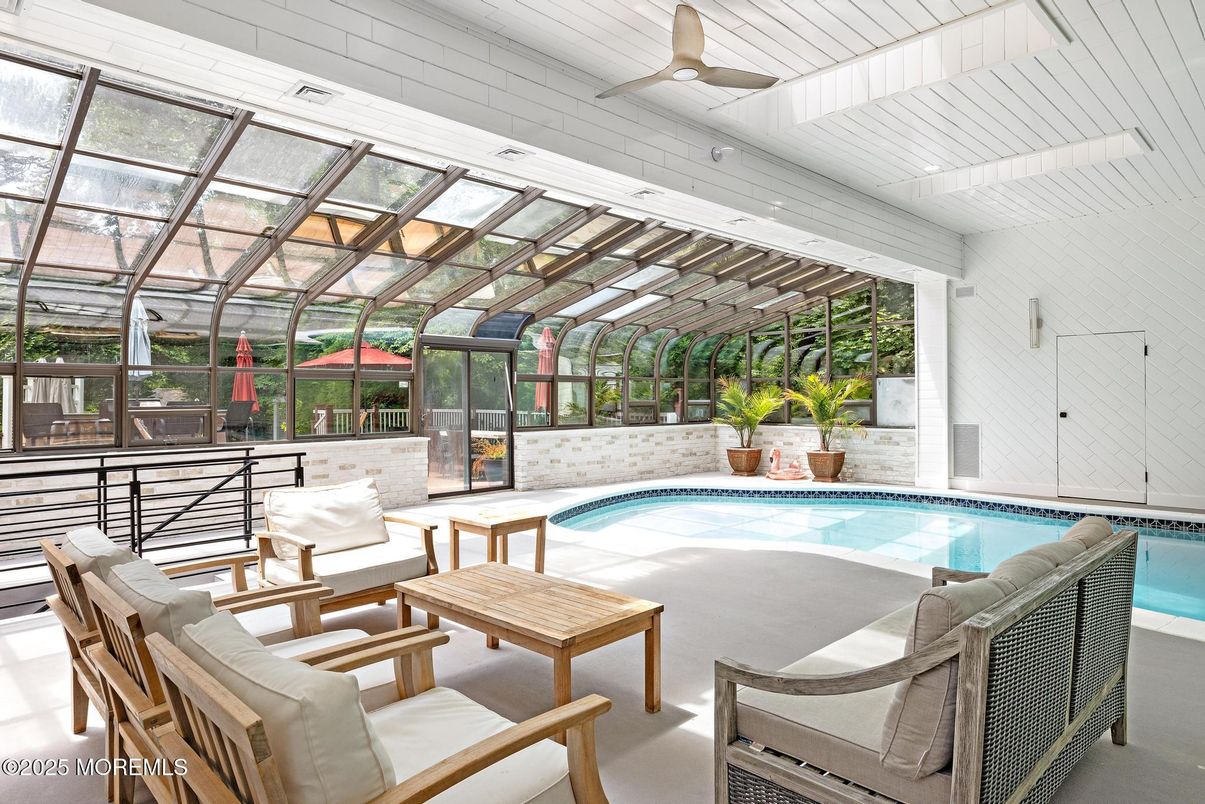 Glass Ceilings, Interior, Pool, Sun Room