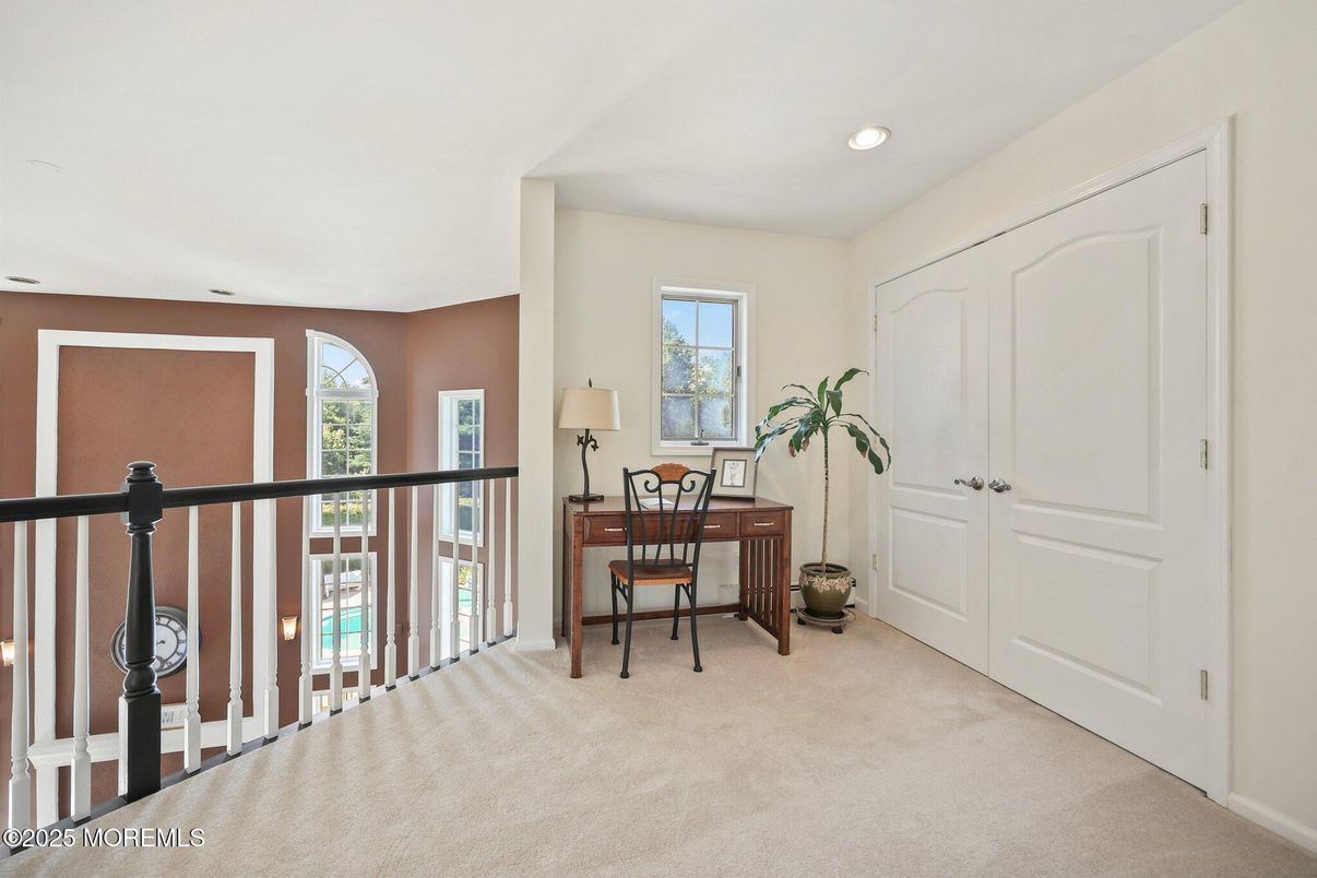 Home Office, Interior, Recessed Lighting