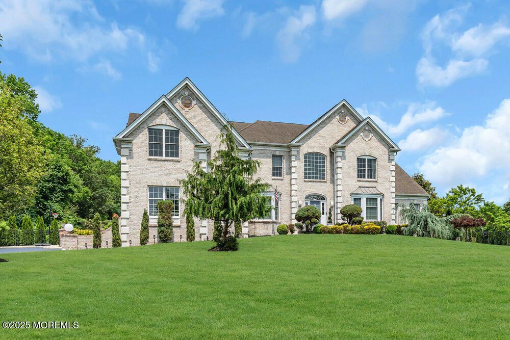 Backyard, Exterior, Facade, Brick Facade, French Provincial
