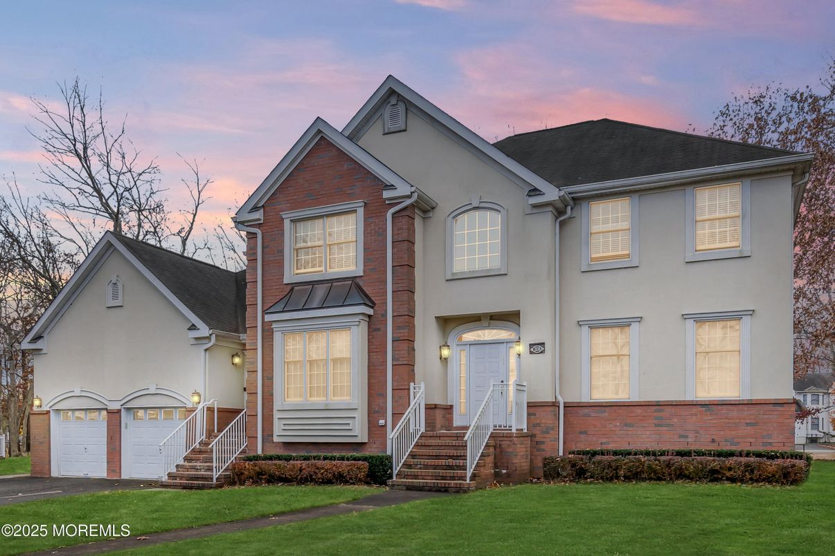 Attached, Exterior, Facade, Brick Facade, Brick Traditional