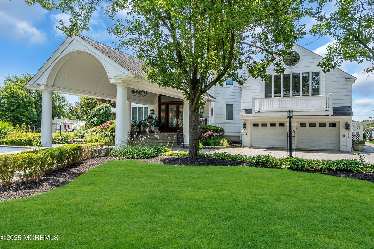Attached, Backyard, Exterior, Facade, Farmhouse