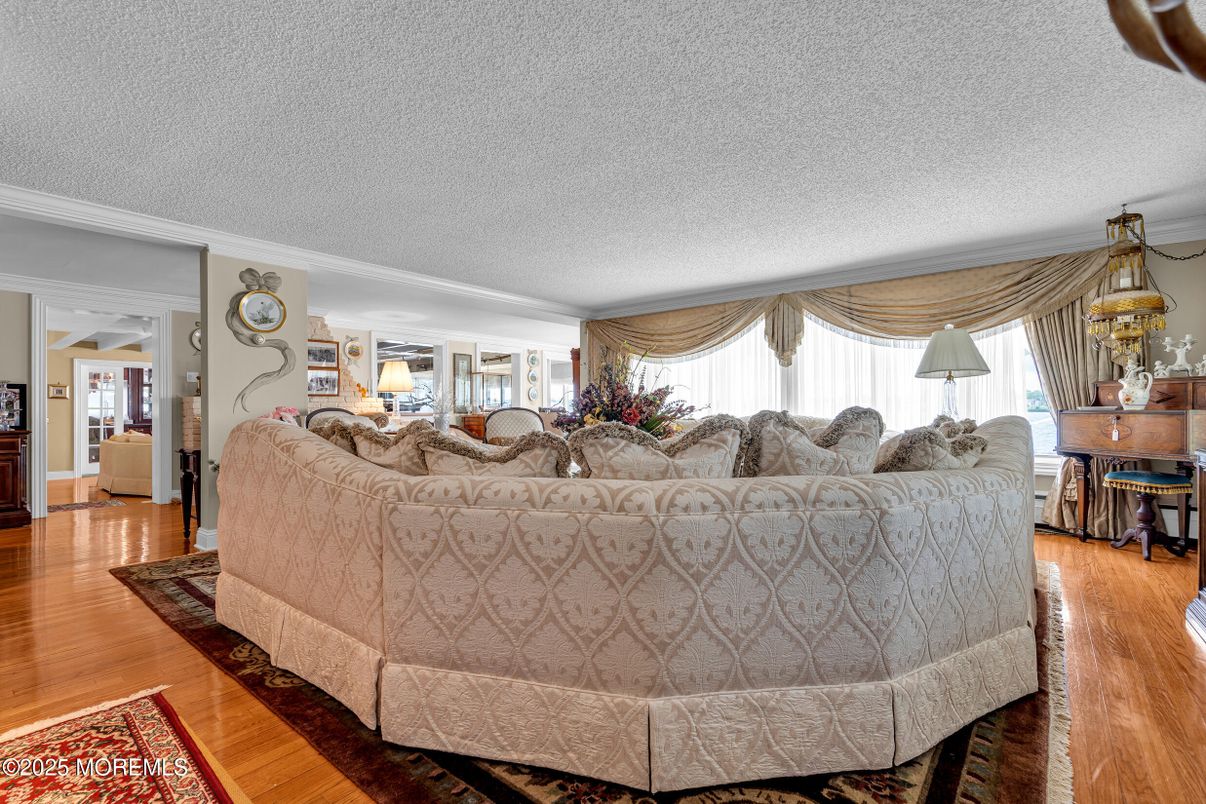 Chandelier, Interior, Living room, Wood Texture Flooring