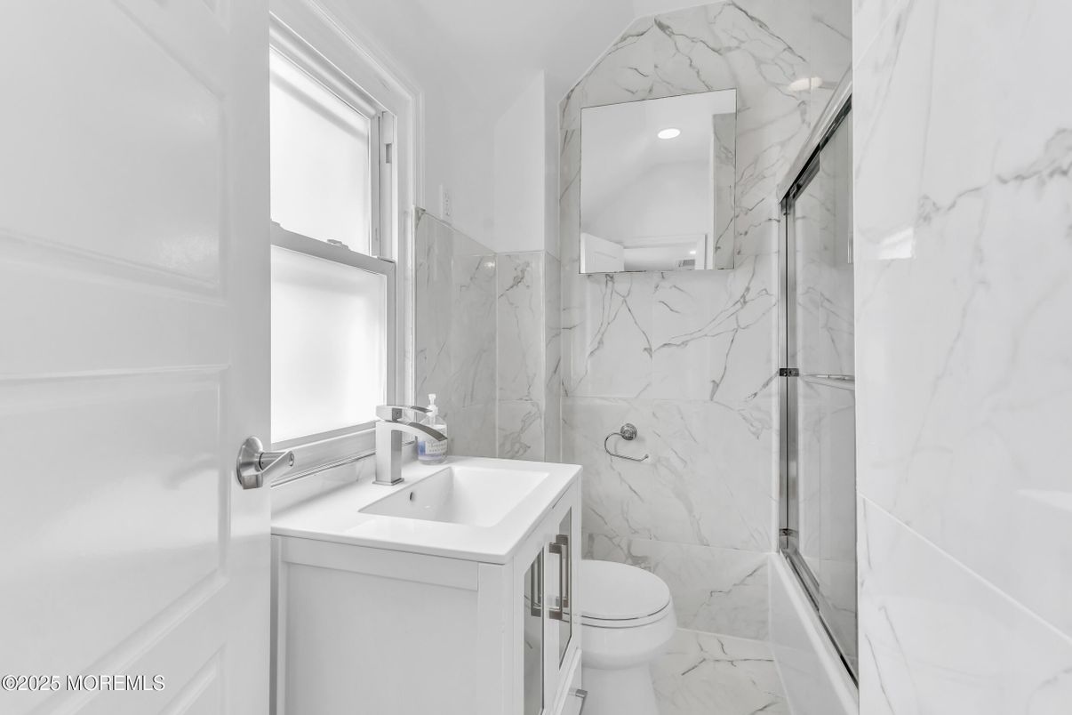 Bathroom, Glass Shower, Interior, Marble, Marble Walls