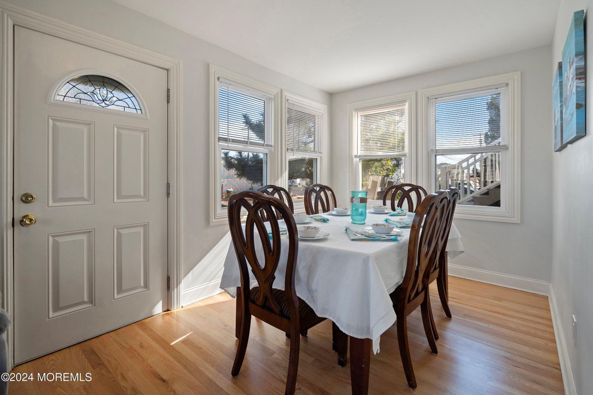 Dining room, Interior, Wood Texture Flooring