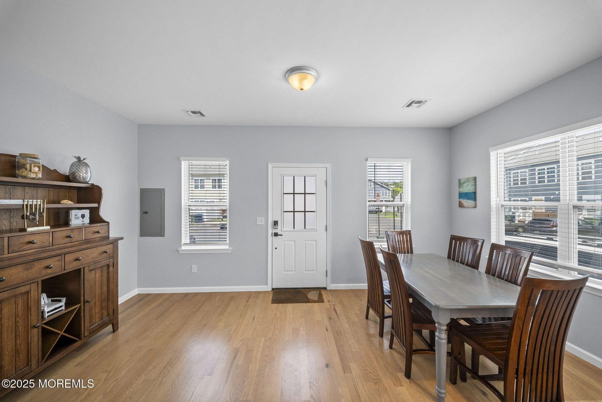 Dining room, Interior, Wood Texture Flooring