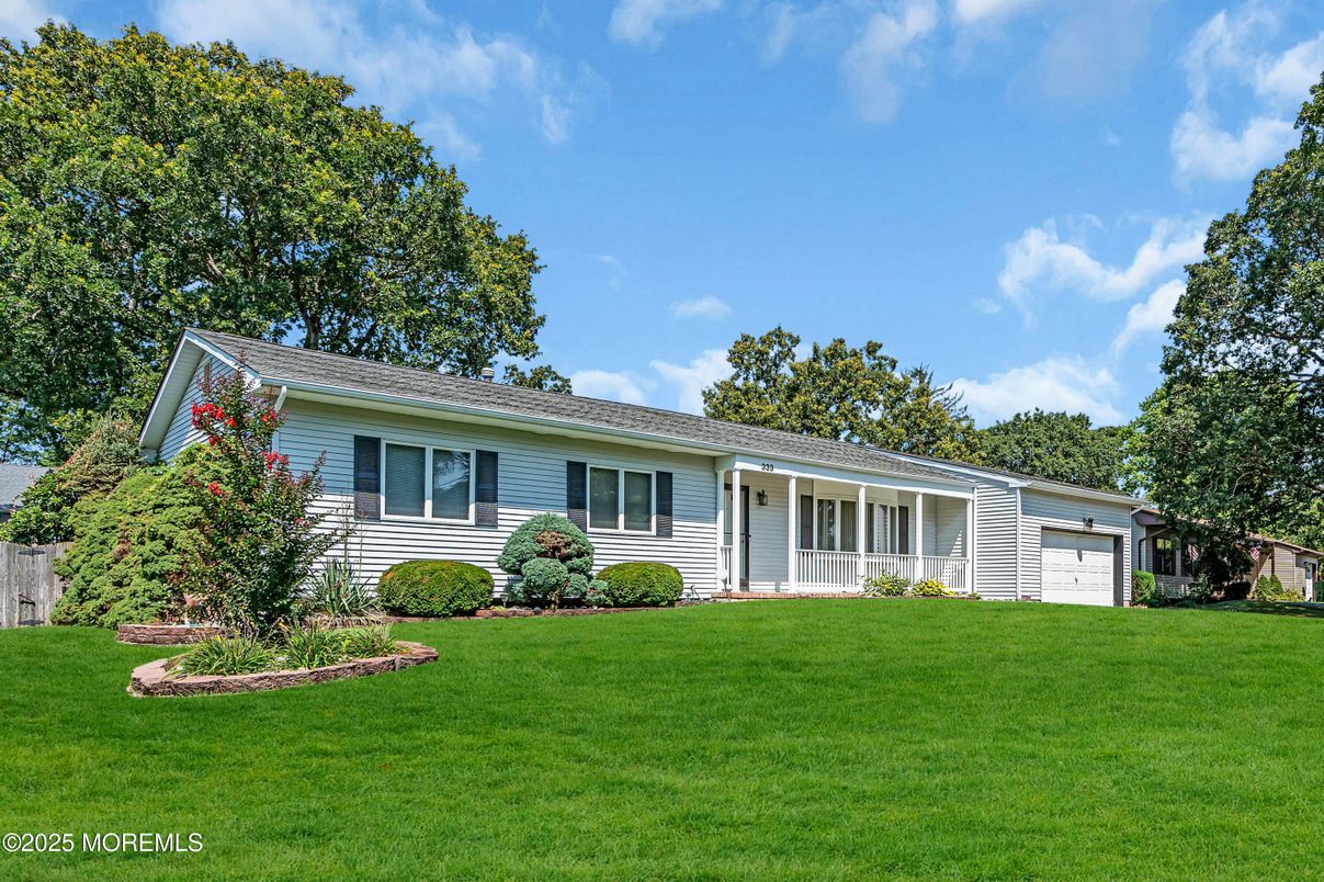 Attached, Backyard, Exterior, Facade, Ranch