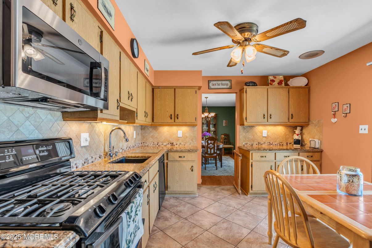 Interior, Kitchen, Tile Countertops