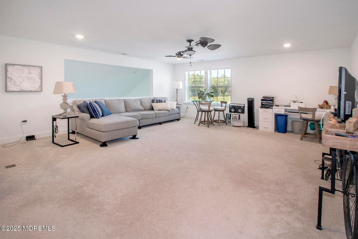 Home Office, Interior, Living room, Recessed Lighting