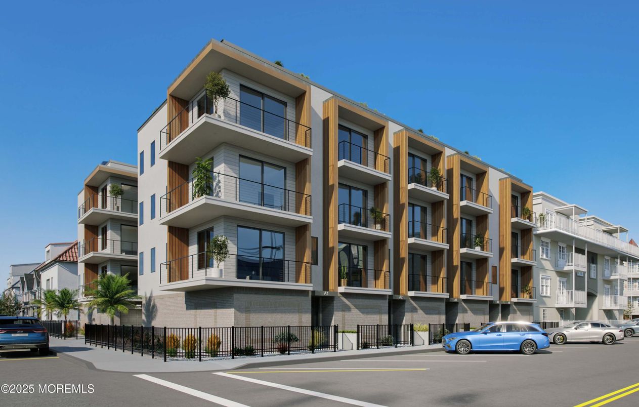 Exterior, Facade, Condo Building