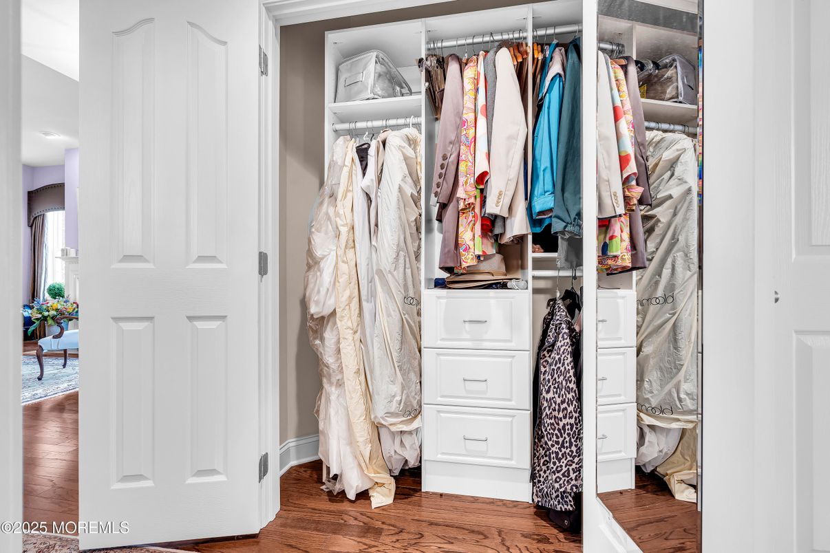 Interior, Walk-in Closets, Wood Texture Flooring