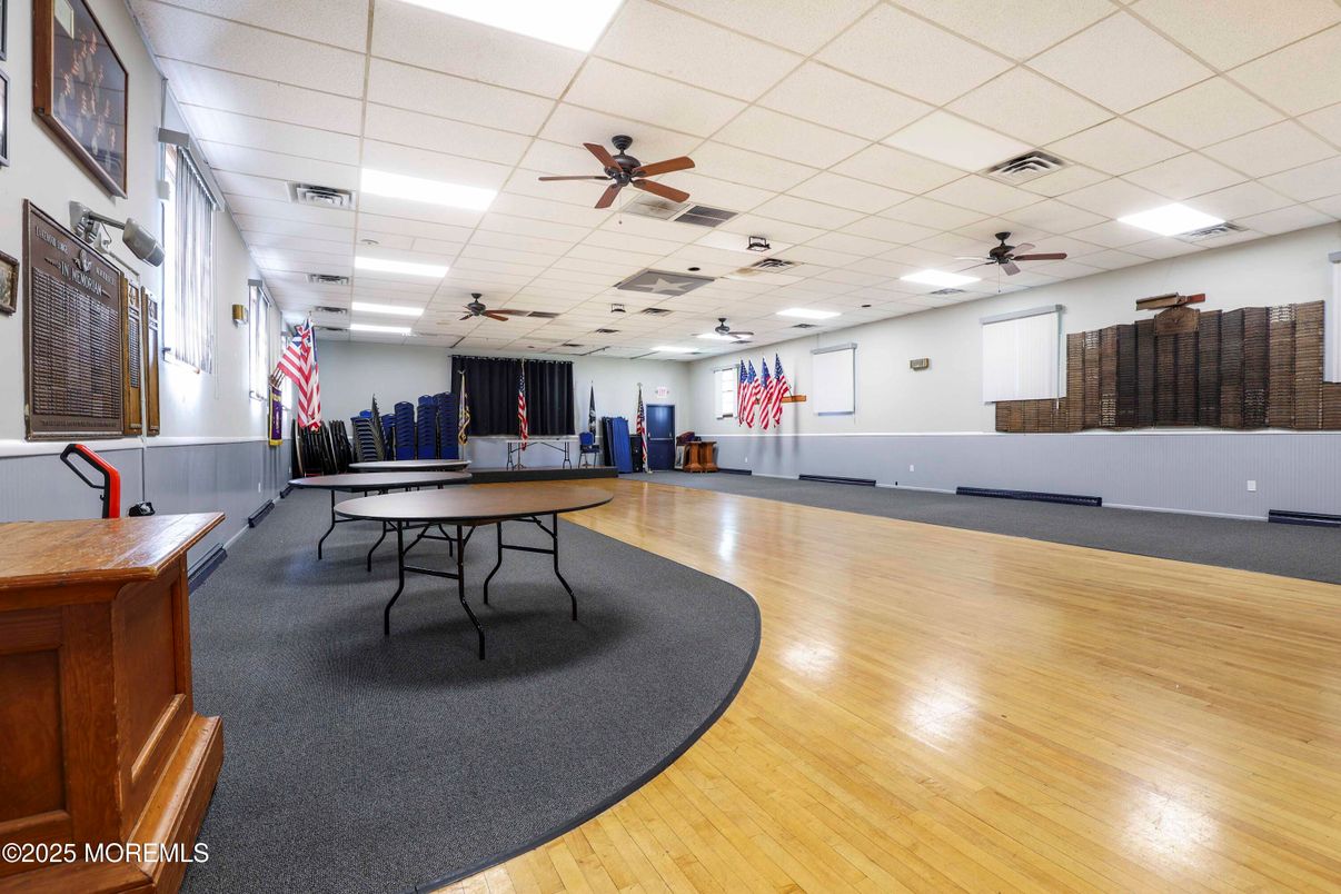 Game Room, Interior, Recessed Lighting, Wood Texture Flooring