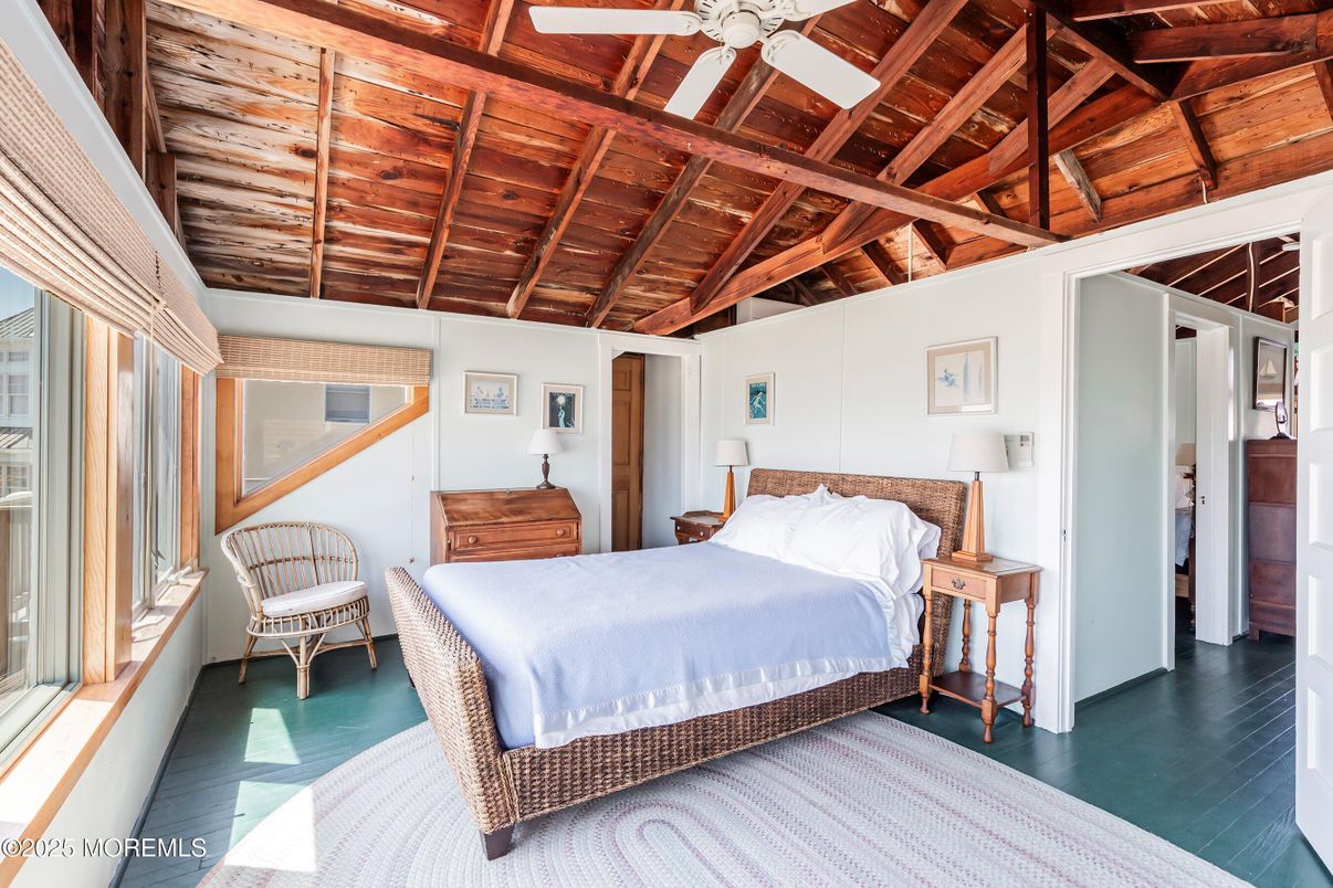 Bedroom, Interior, Recessed Lighting, Wooden Beams, Wooden Ceilings