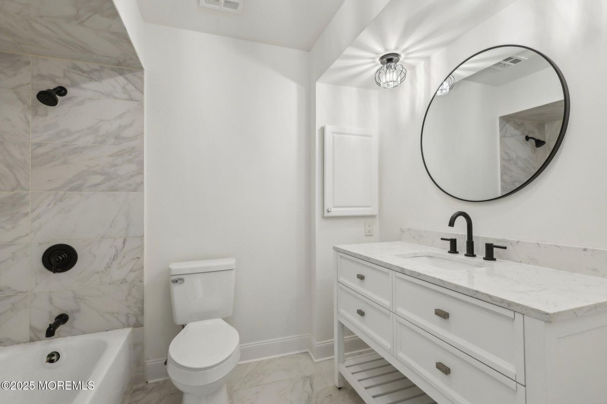 Bathroom, Dual Sink Vanities, Interior, Marble, Marble Walls