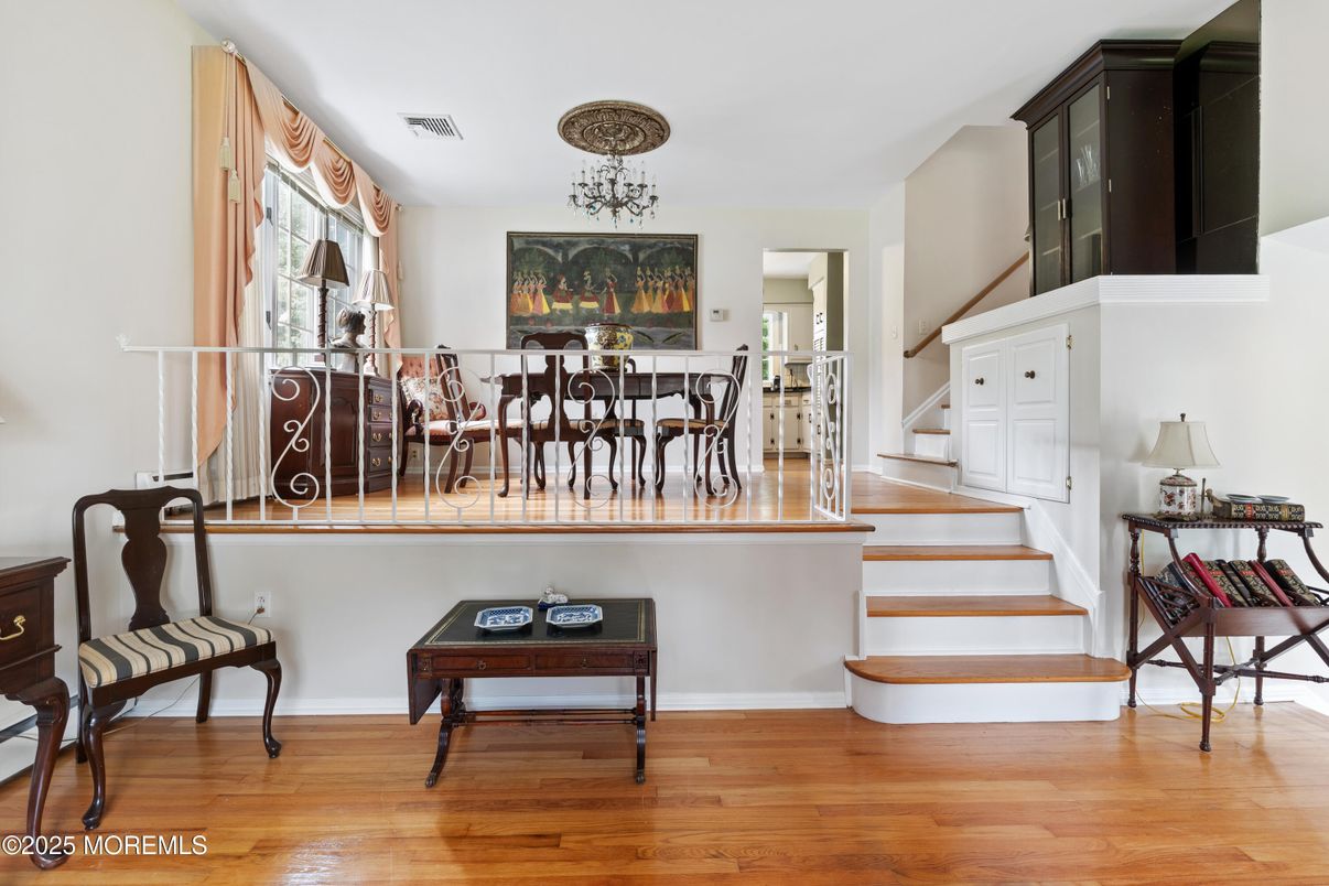Dining room, Interior, Wood Texture Flooring