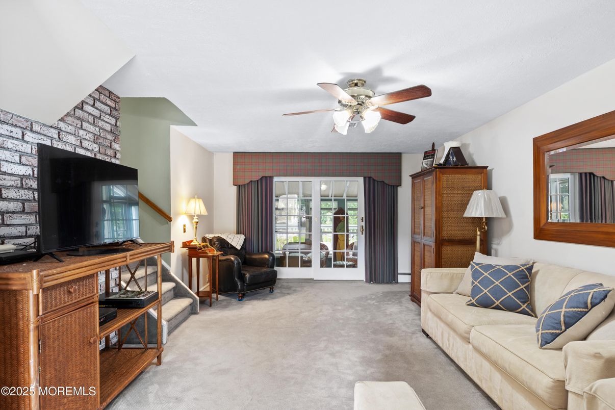 Interior, Living room, Stone Walls