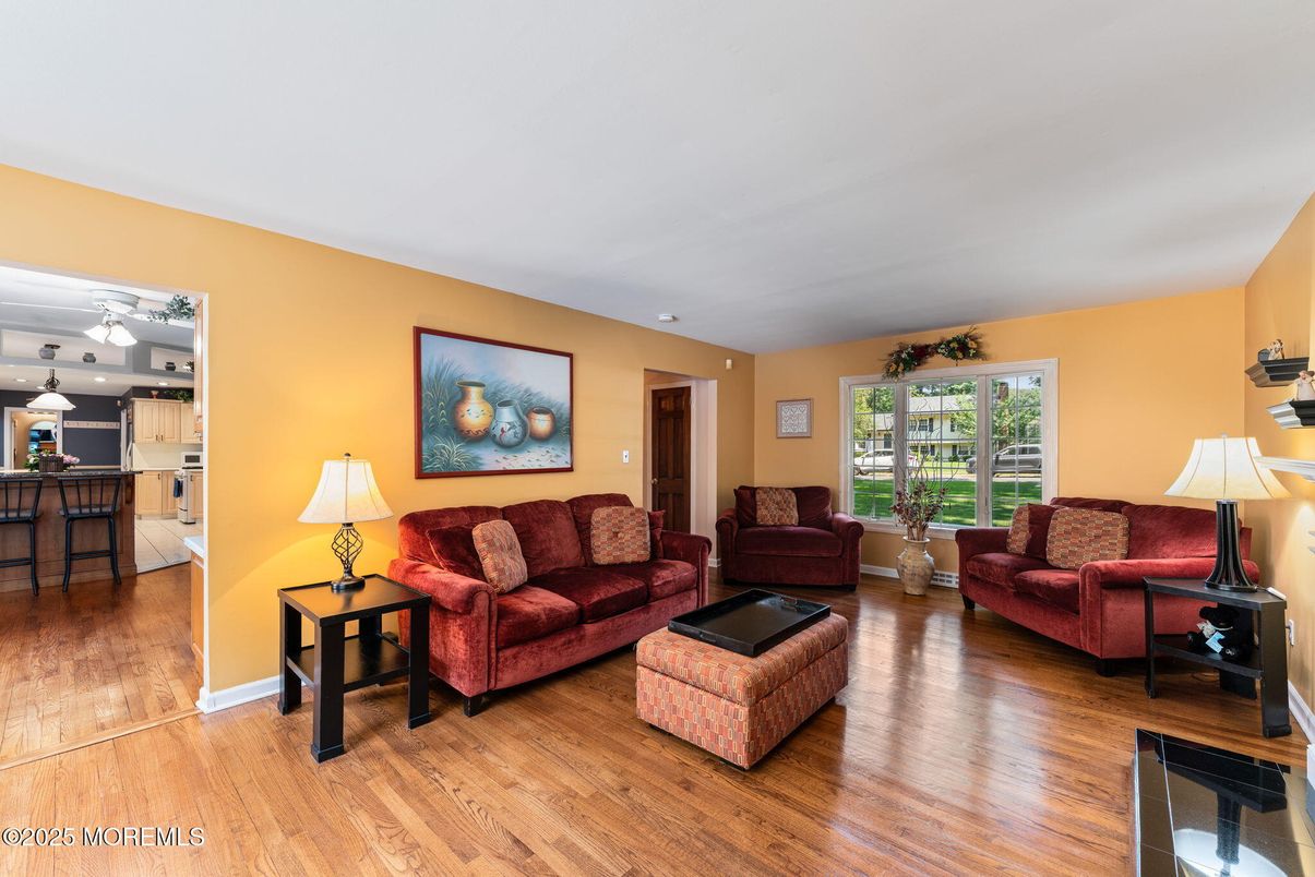 Interior, Kitchen, Living room, Wood Texture Flooring