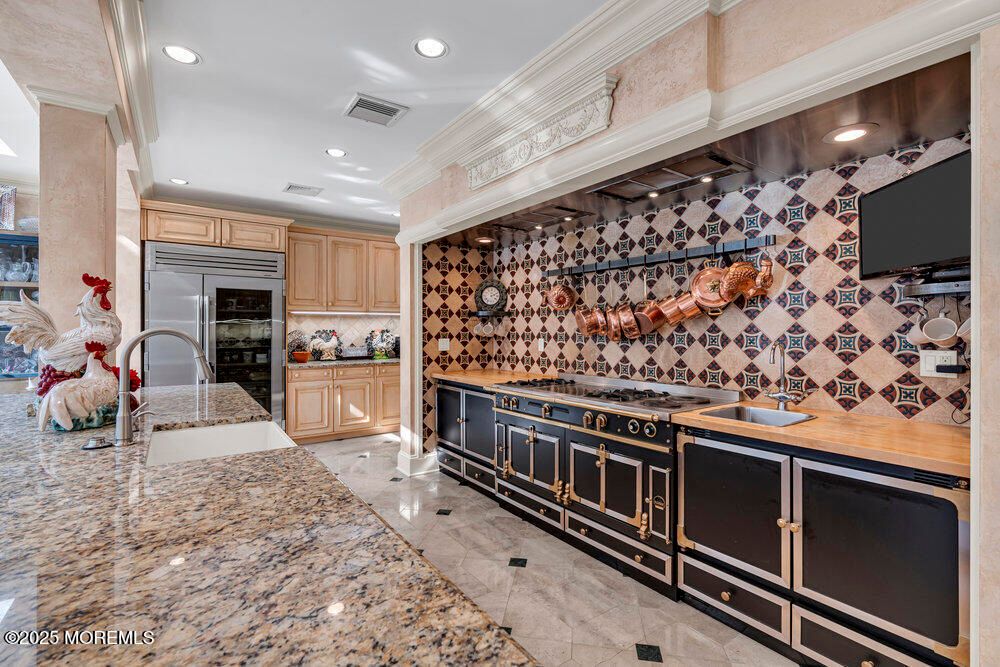 Interior, Kitchen, Recessed Lighting, Stainless Steel Appliances