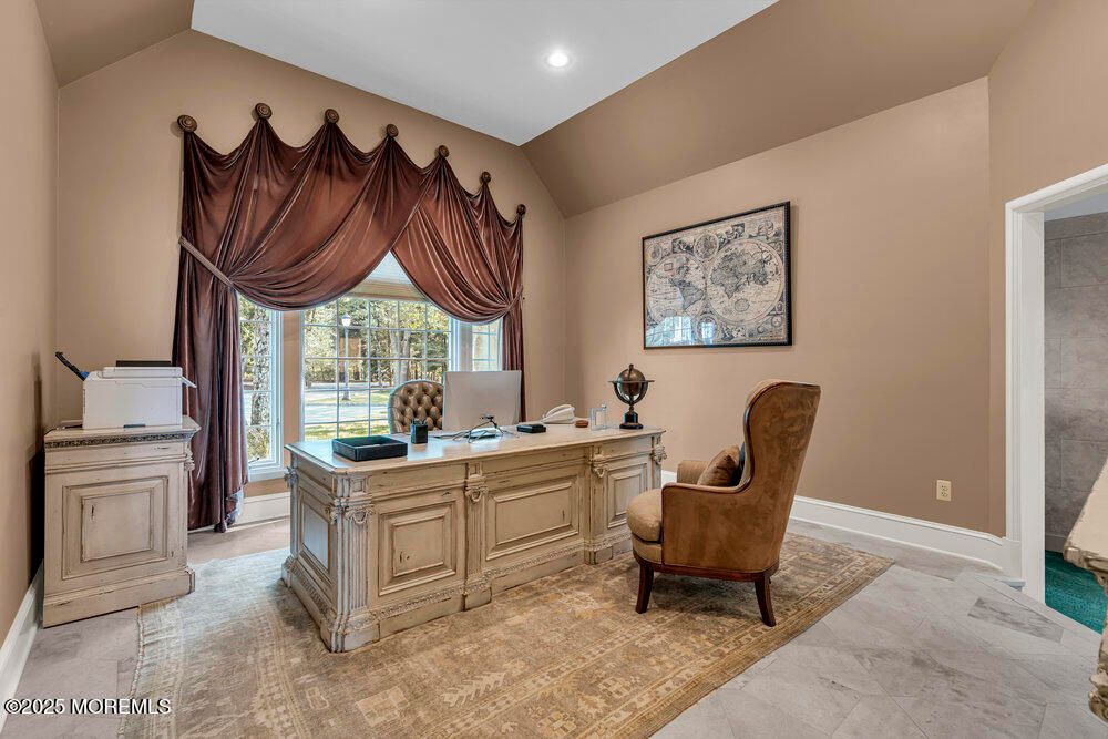 Home Office, Interior, Recessed Lighting