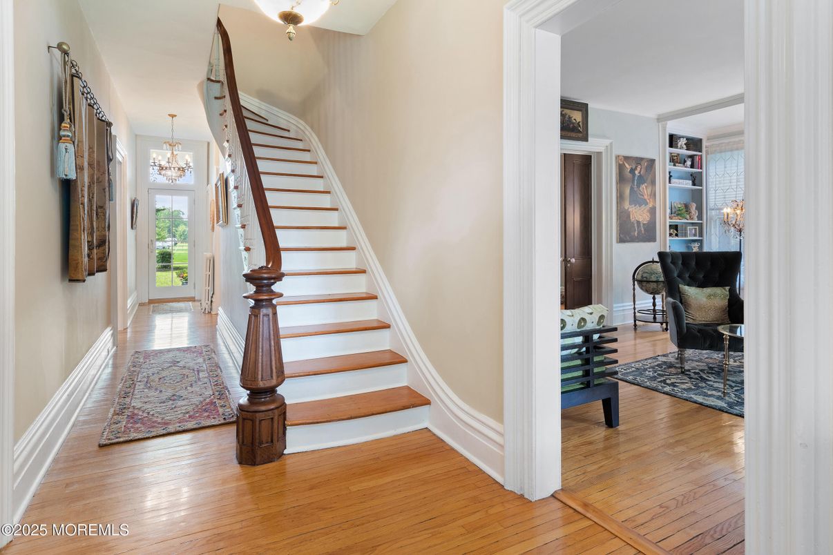 Chandelier, Interior, Wood Texture Flooring