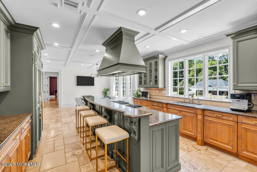 Dining room, Interior, Kitchen, Recessed Lighting