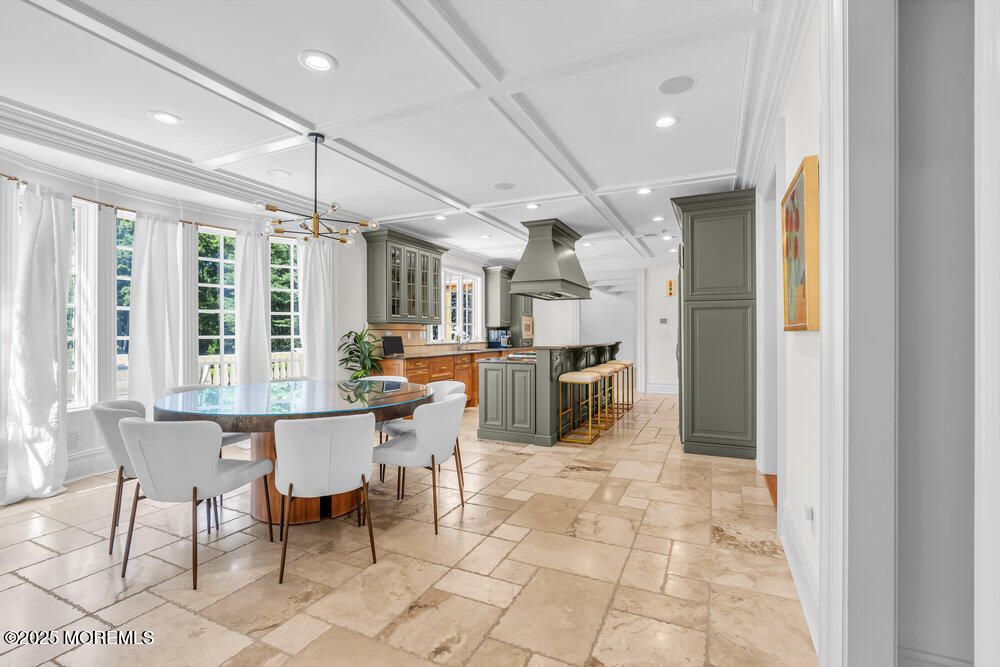 Dining room, Interior, Kitchen, Pendant Lights, Recessed Lighting