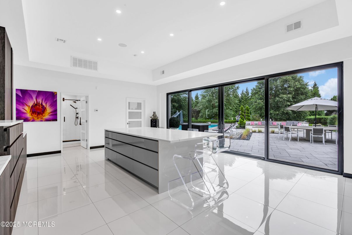 Interior, Marble, Recessed Lighting