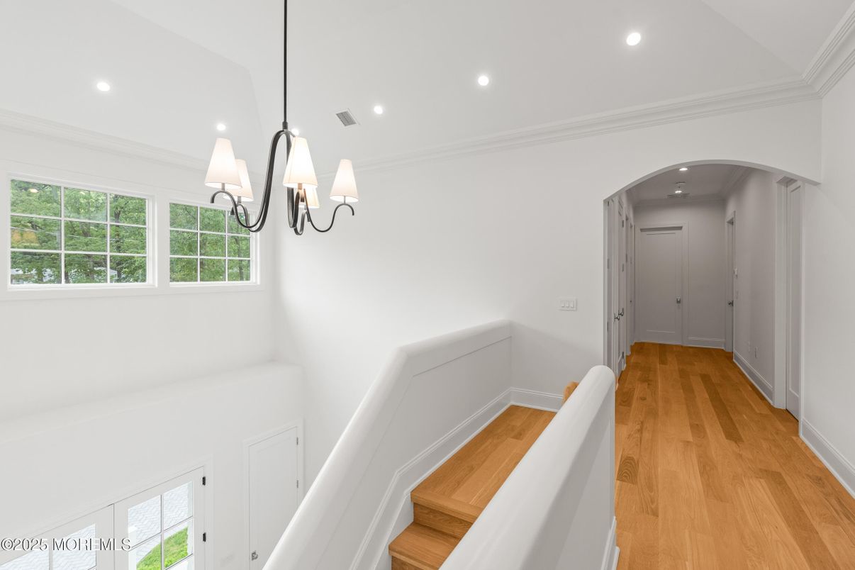 Chandelier, Interior, Recessed Lighting, Wood Texture Flooring